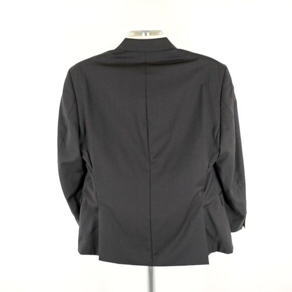 Calvin Klein Black Wool‎ 2 Button Blazer 42S - Picture 7 of 13